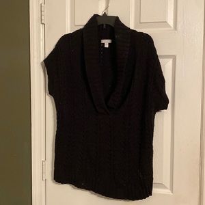 Charter Club woman black sweater